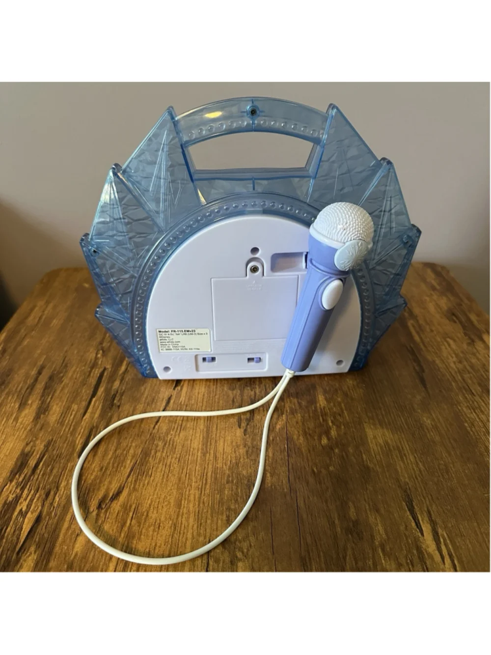 Disney Frozen 2 Bluetooth Sing-Along Boombox Speaker with Microphone
